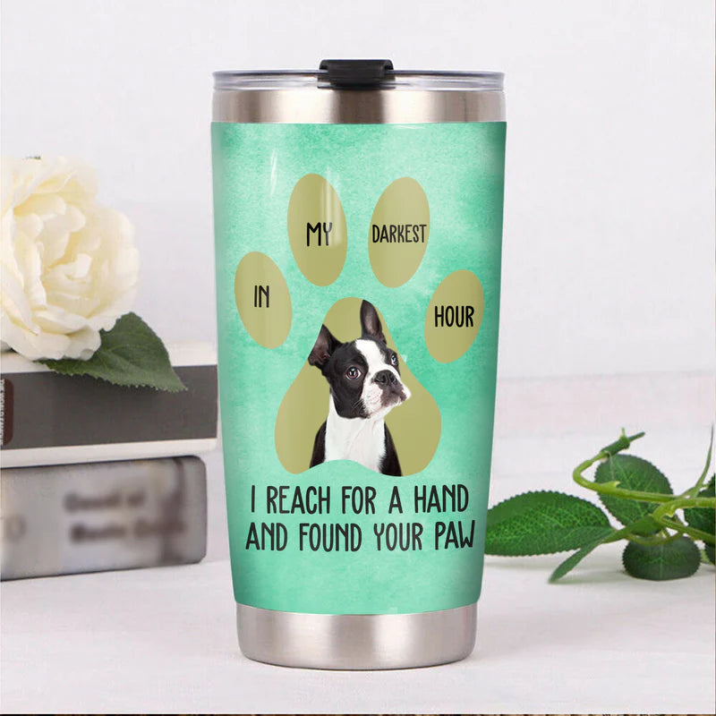 Boston Terrier Dog Steel Tumbler JUN1905