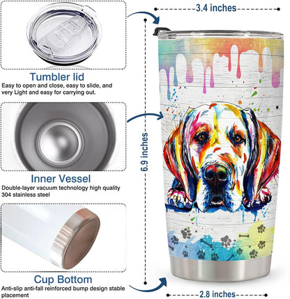 Gift for Great Dane Lovers – Stainless Steel Tumbler Cup Mug, Funny and Unique Gift for Great Dane Dog Owners, Perfect for Mothers Day, Fathers Day, Birthday, and Anniversary Celebrations