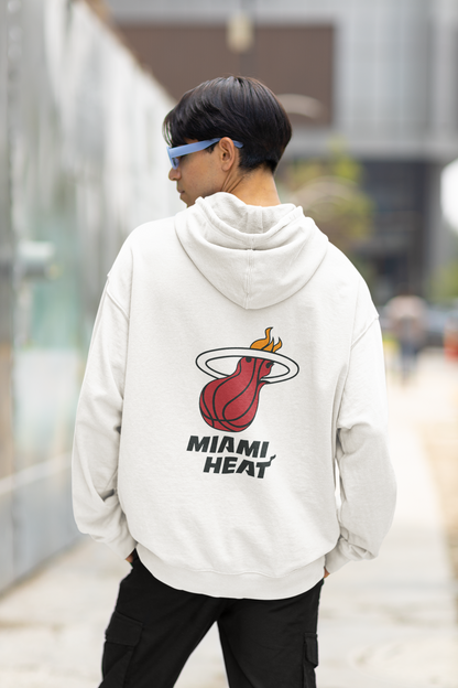 Miami Heat - 97Fabric NBA Official Super Soft Midtown Hoodie Pullover Sweatshirt