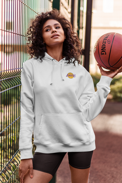 Los Angeles Lakers - 97Fabric NBA Official Super Soft Midtown Hoodie Pullover Sweatshirt